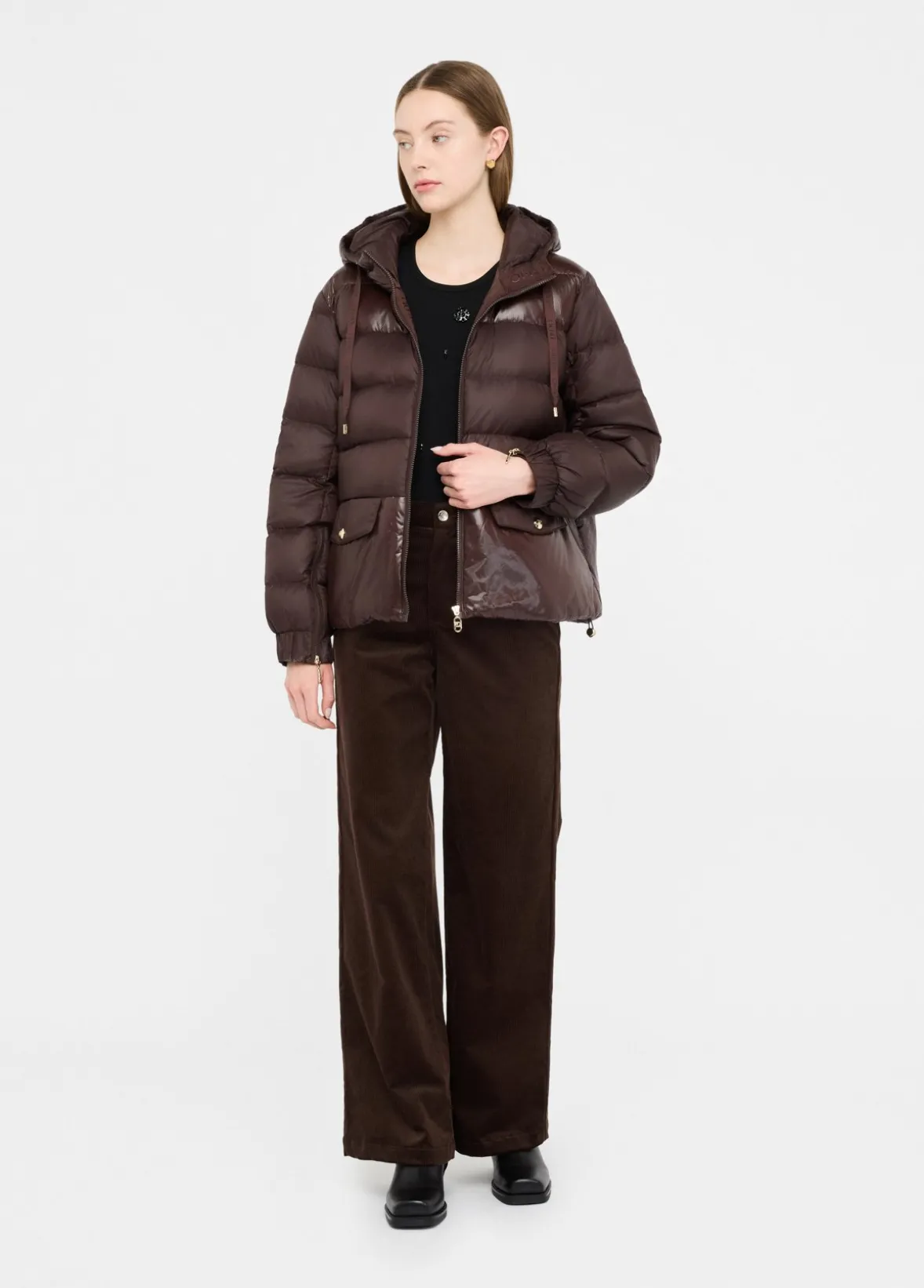 Giacca in nylon trapuntato