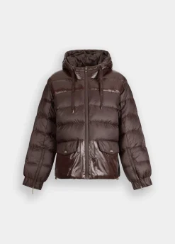 Giacca in nylon trapuntato