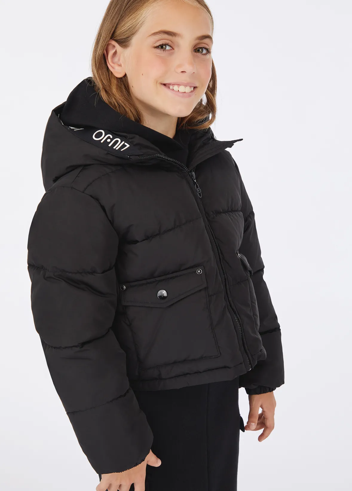 Giacca in nylon trapuntato