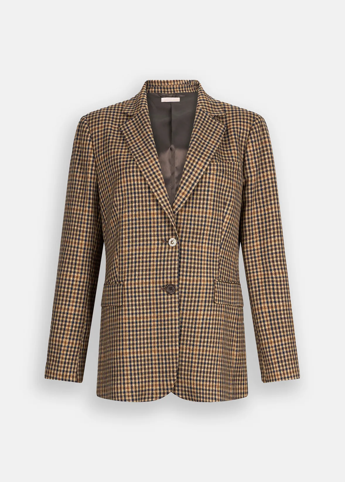 Giacca oversize a quadretti