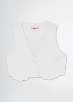 Gilet con bottoni