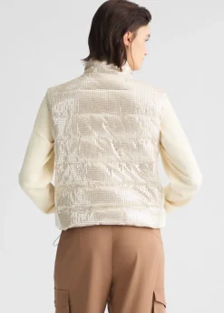 Gilet con paillettes