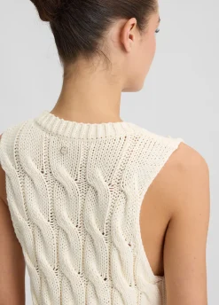 Gilet con perle