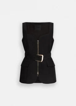 Gilet con zip