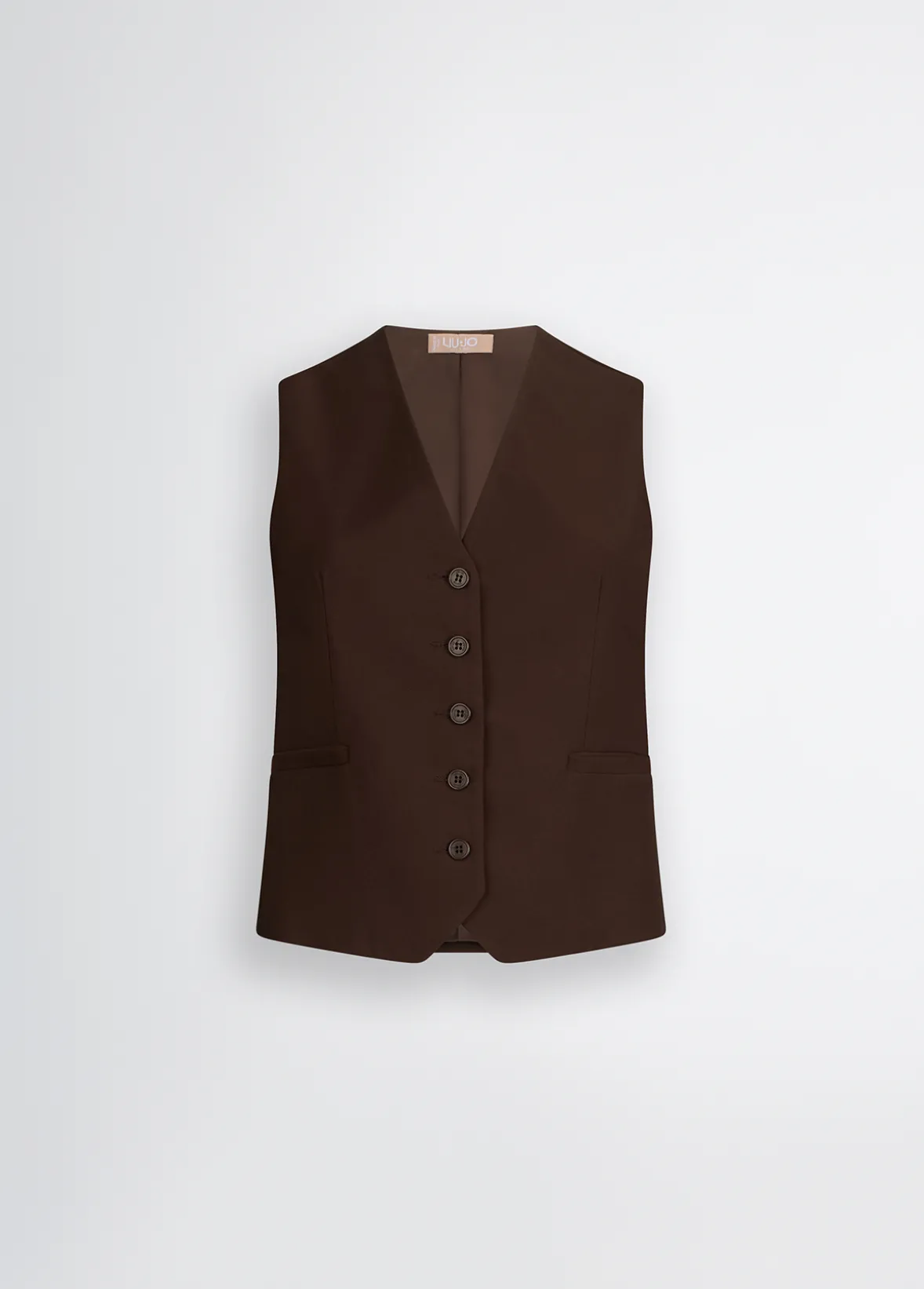 Gilet elegante in twill