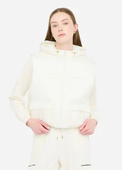 Gilet in nylon trapuntato