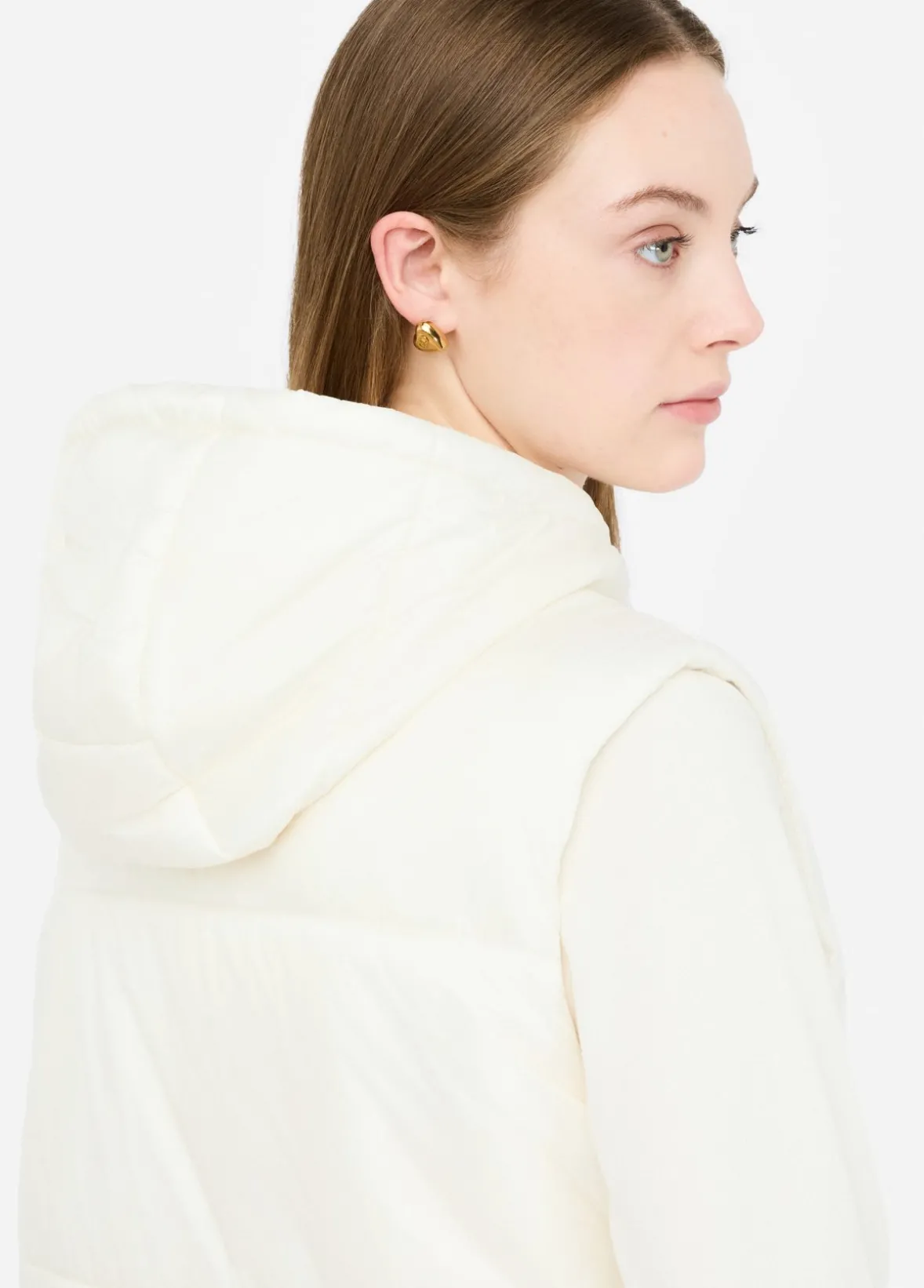 Gilet in nylon trapuntato
