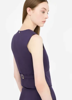 Gilet in popeline