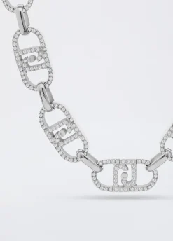 Girocollo monogram con brill