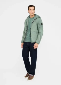 Giubbotto in nylon trapuntato