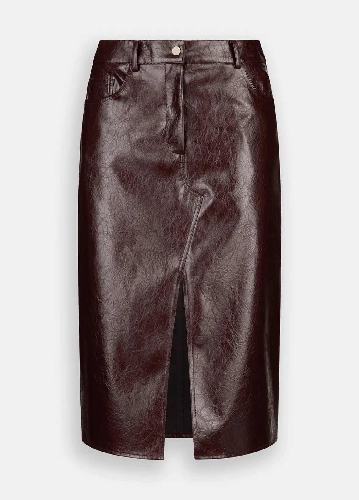 Gonna cinque tasche glossy