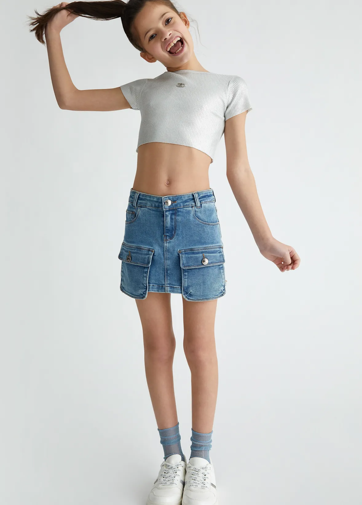 Gonna in denim