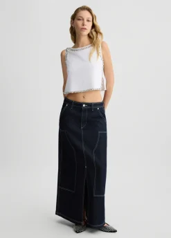 Gonna in denim