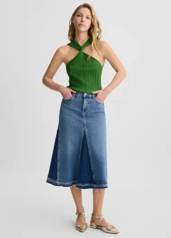 Gonna in denim