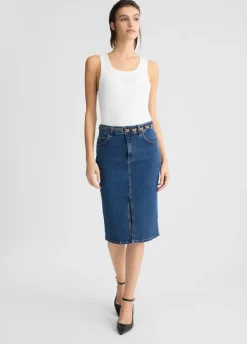 Gonna in denim