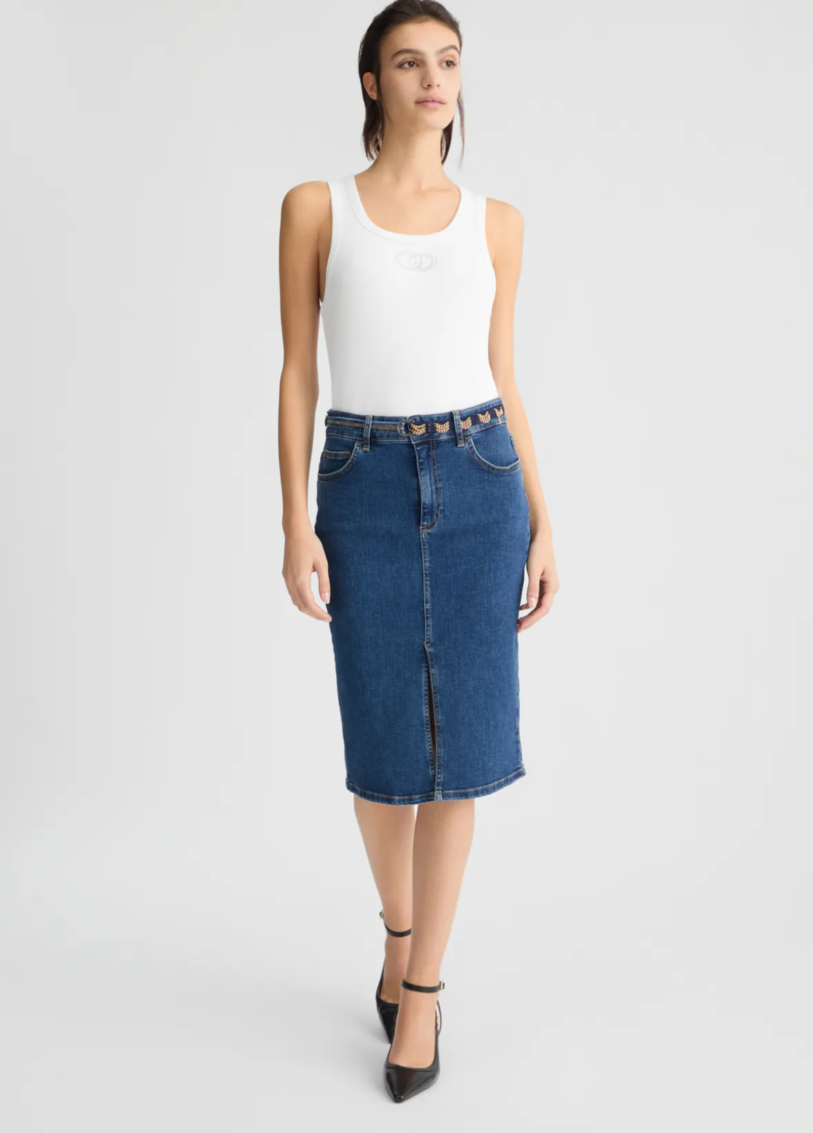 Gonna in denim