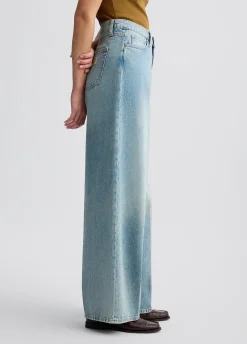 Jeans baggy a vita bassa