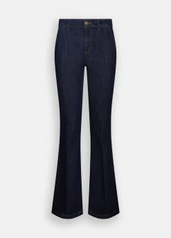 Jeans bootcut a vita alta