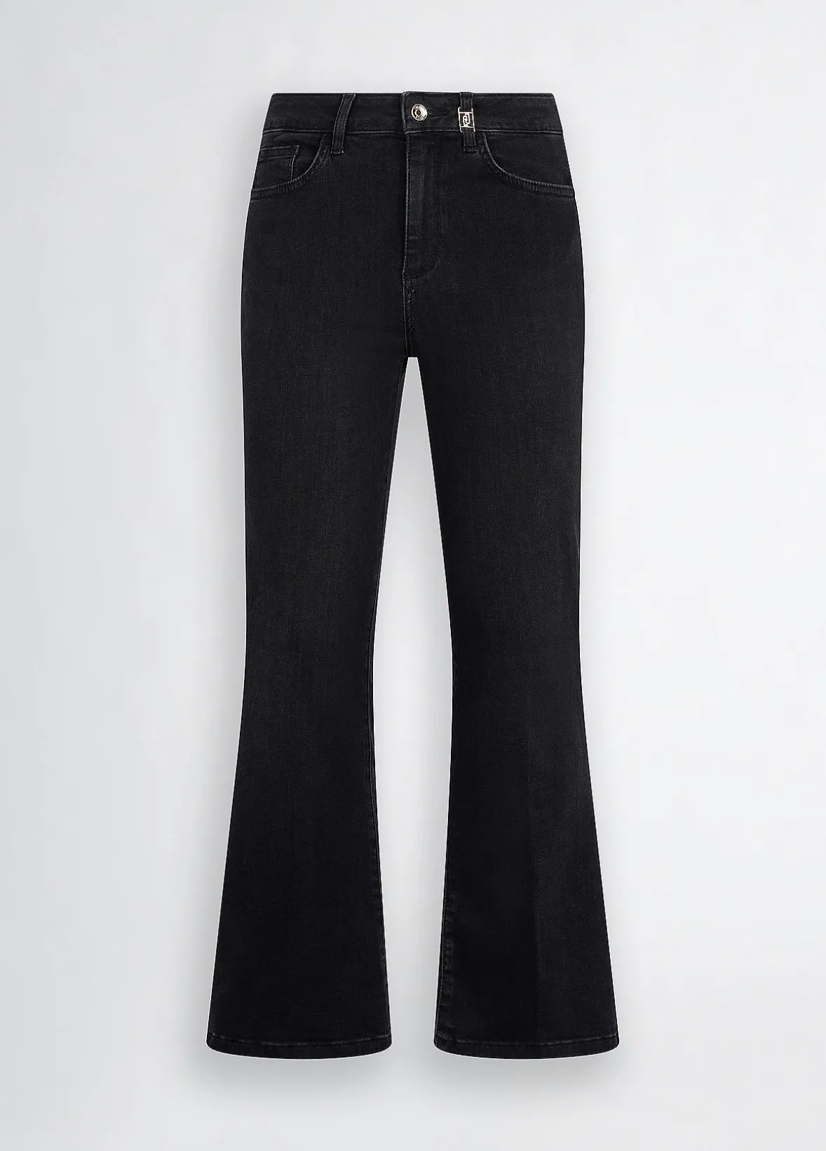 Jeans bootcut a vita alta