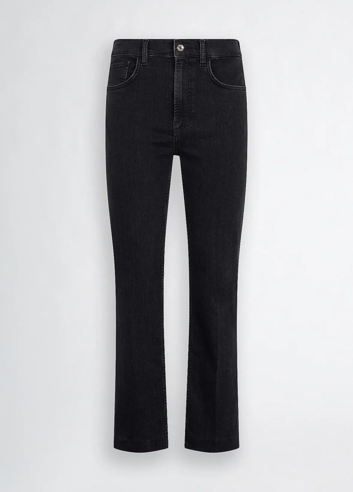 Jeans bootcut a vita alta
