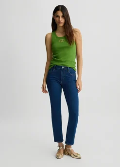 Jeans bootcut a vita alta
