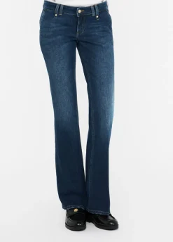 Jeans bootcut a vita bassa