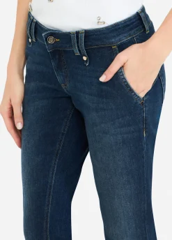 Jeans bootcut a vita bassa