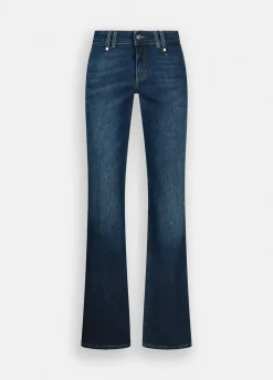 Jeans bootcut a vita bassa