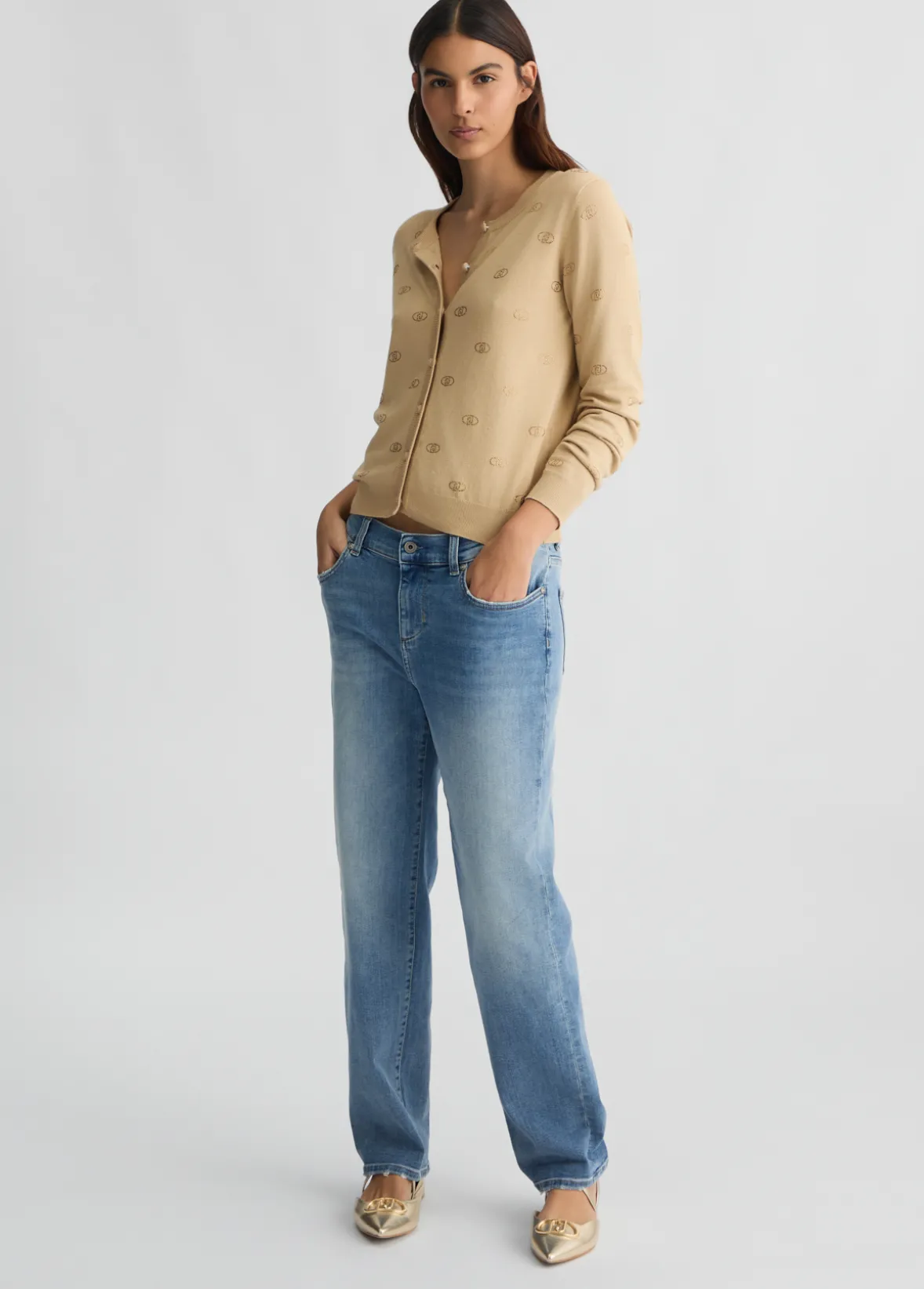 Jeans boyfriend a vita bassa