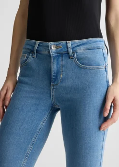 Jeans Capri con strass
