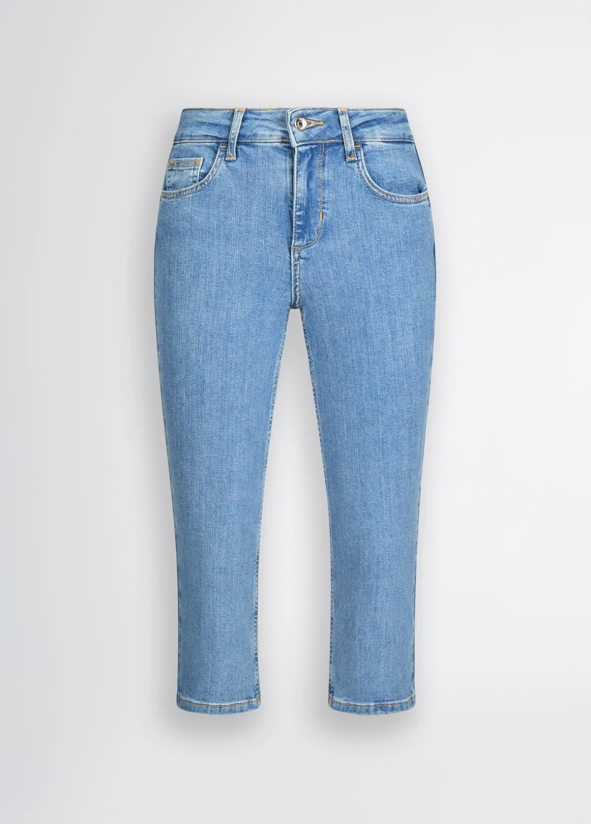 Jeans Capri con strass