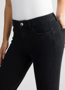 Jeans Capri con strass