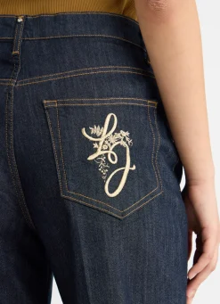 Jeans carrot fit a vita alta