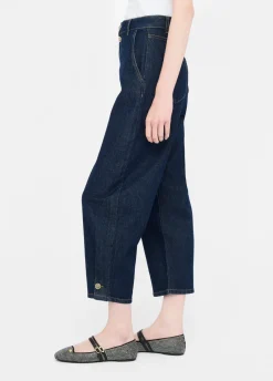 Jeans cropped ballon