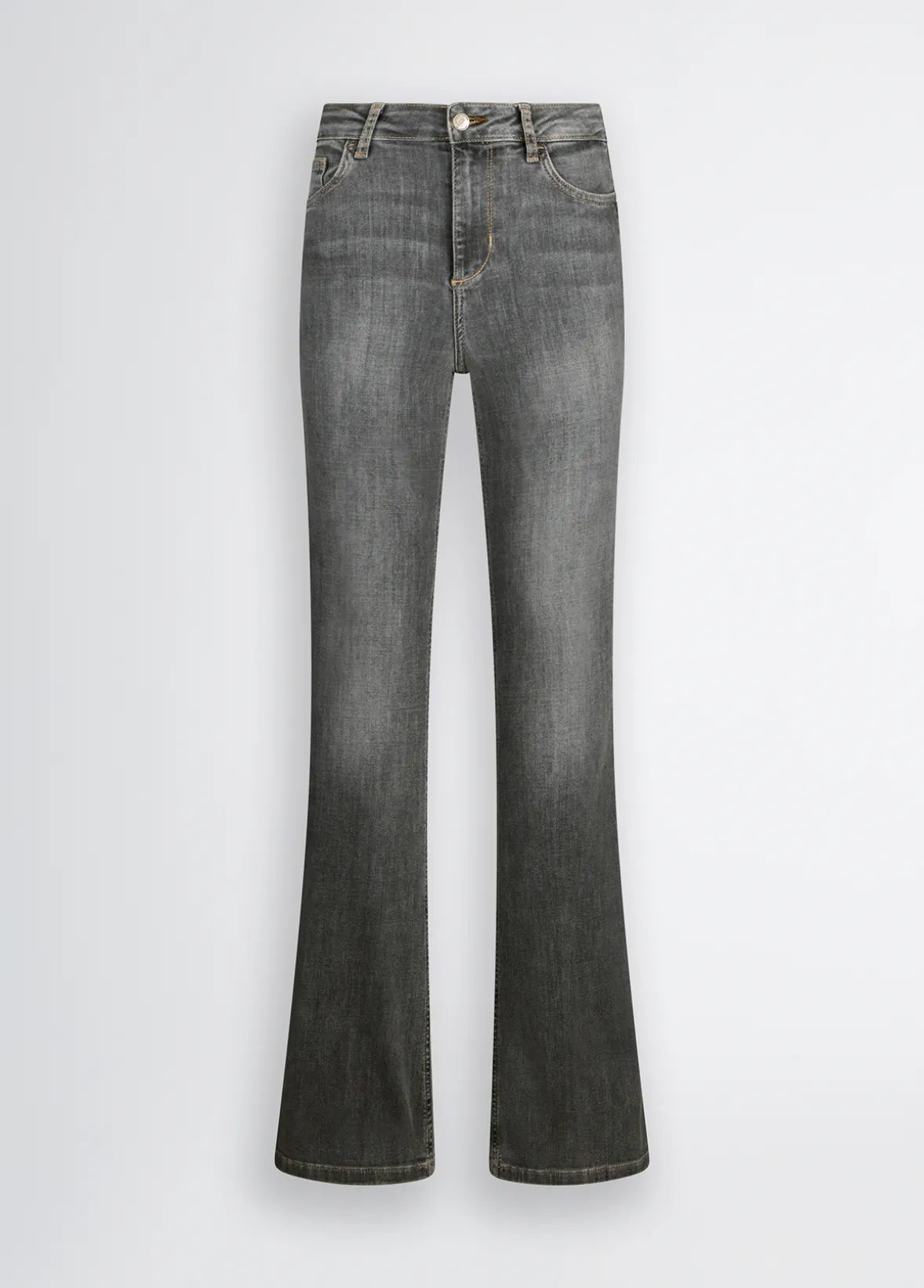 Jeans flare a vita alta