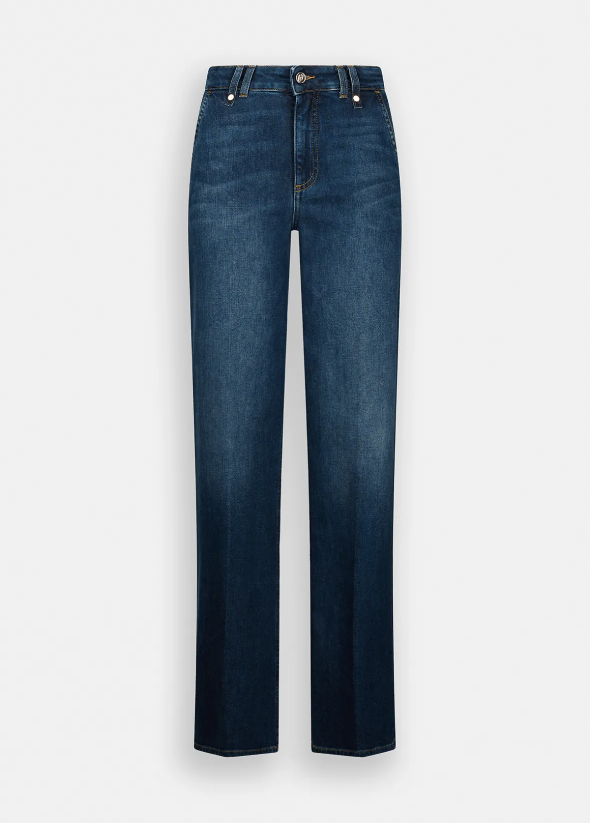 Jeans flare a vita alta