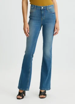 Jeans flare bottom up