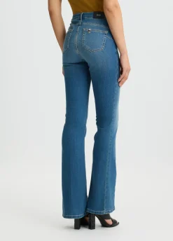 Jeans flare bottom up