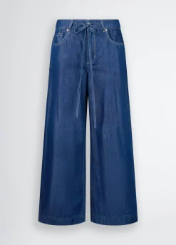 Jeans flare cropped