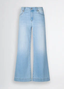 Jeans flare cropped