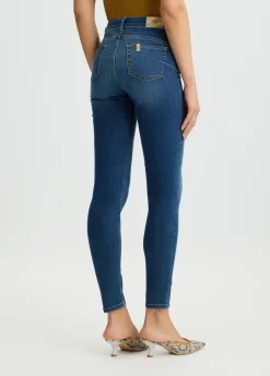 Jeans skinny a vita alta