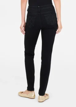 Jeans skinny a vita alta