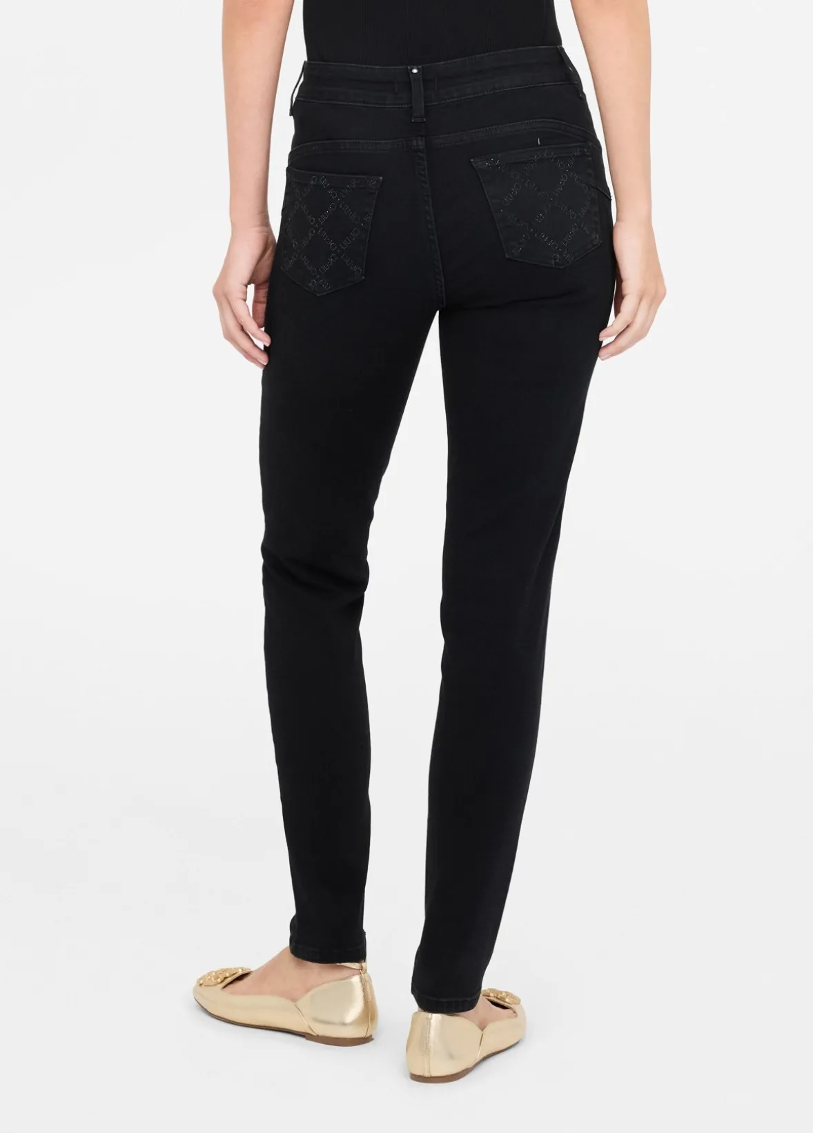 Jeans skinny a vita alta