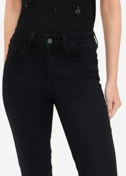 Jeans skinny a vita alta