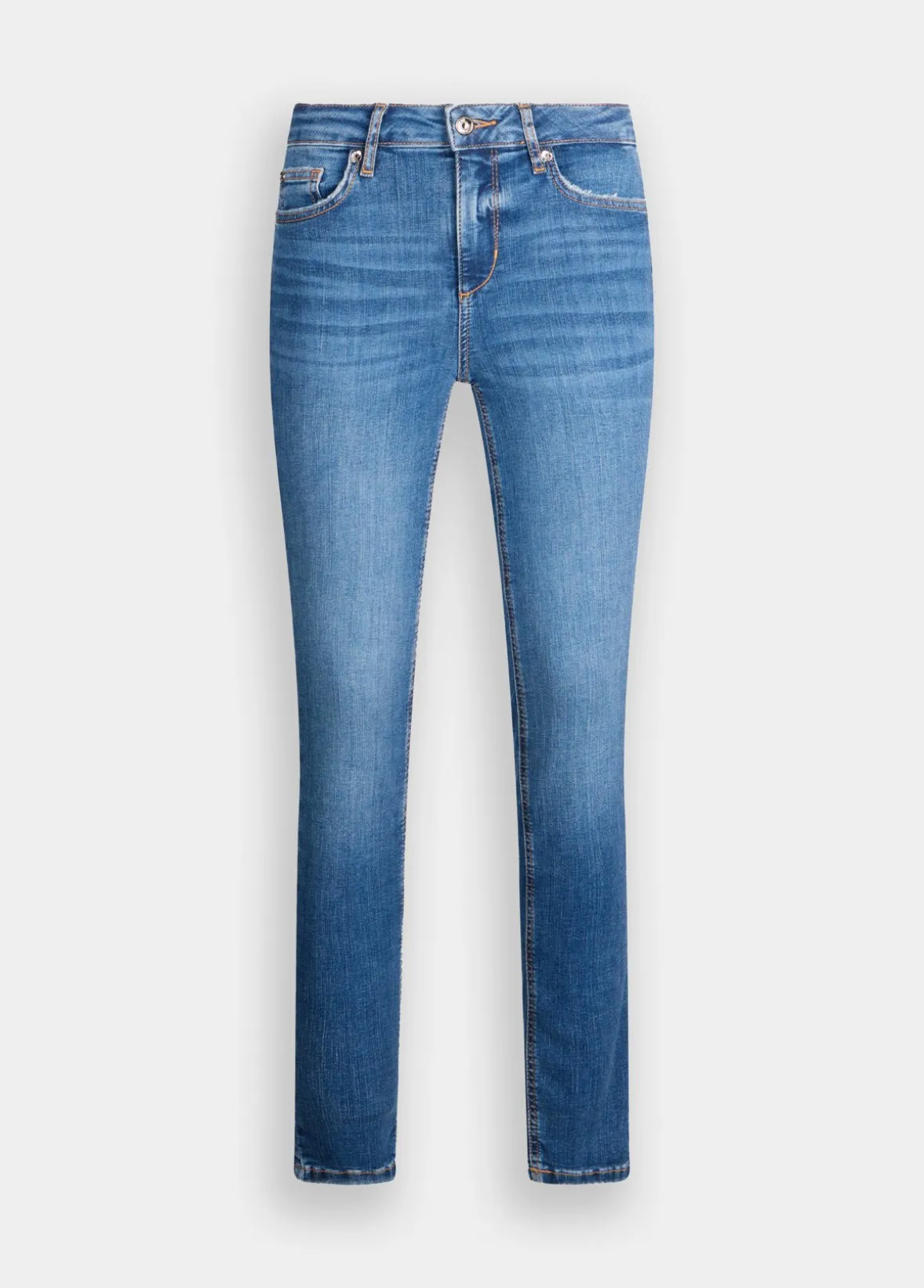 Jeans skinny a vita alta