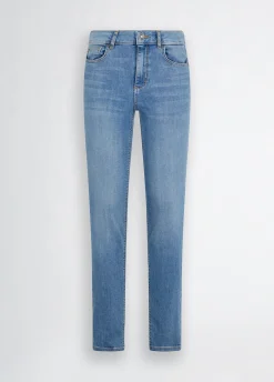 Jeans skinny a vita alta