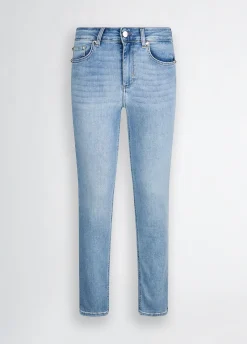 Jeans skinny a vita alta