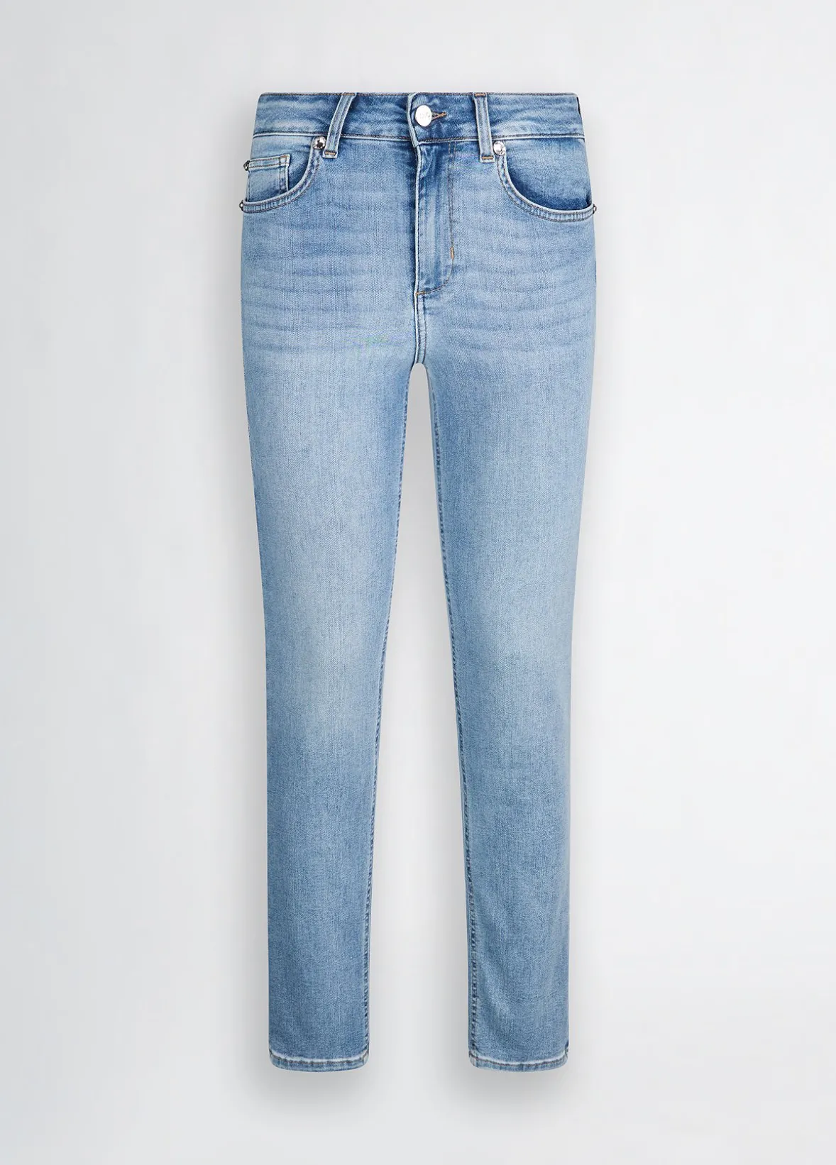 Jeans skinny a vita alta