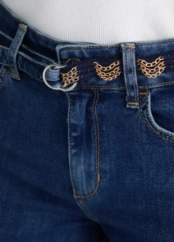 Jeans skinny a vita alta