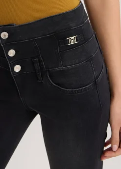 Jeans skinny a vita alta